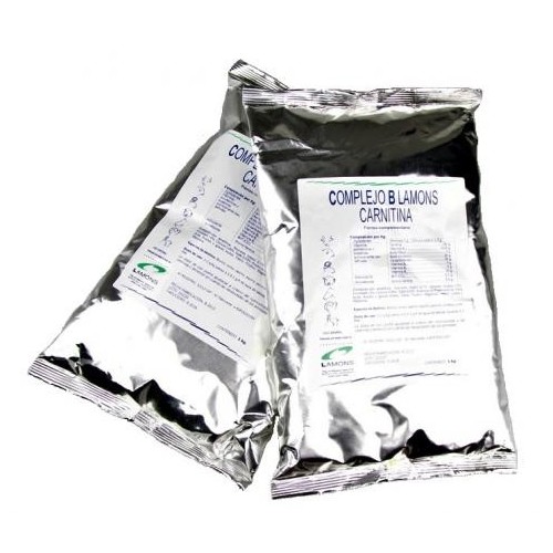Complejo B LAMONS carnitina pienso complementario 1 kg
