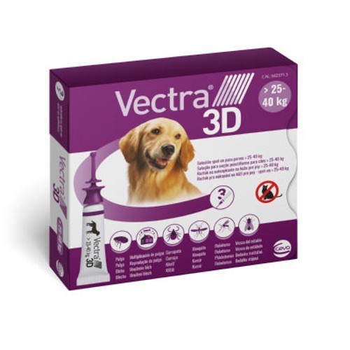 Pipetas antiparasitario perro Vectra 3D