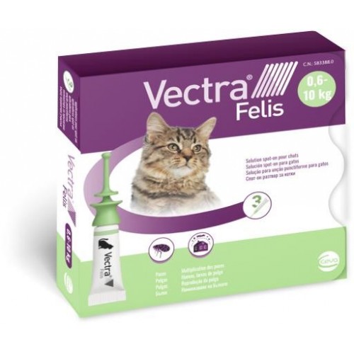Pipetas Vectra Felis antiparasitarias gatos ¡¡¡ SUPER PRECIO !!!