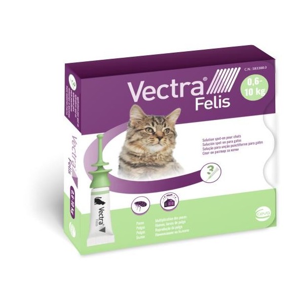 Pipetas Vectra Felis antiparasitarias gatos ¡¡¡ SUPER PRECIO !!!