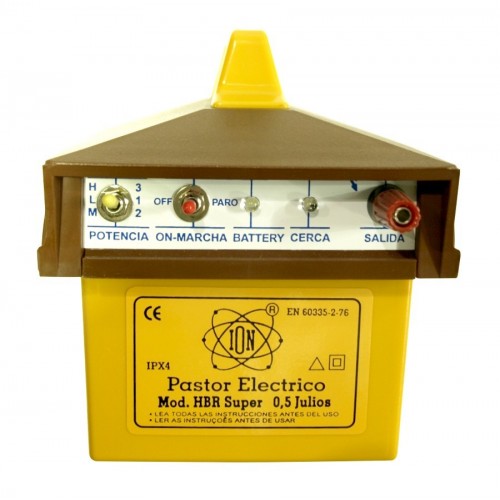 Pastor eléctrico Ion batería recargable HBR Súper