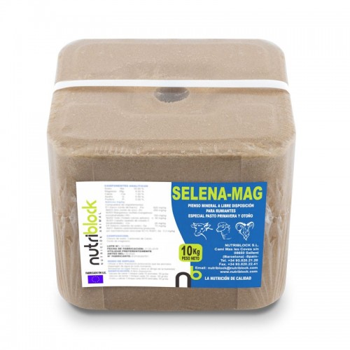 Bloque mineral Selena-Mag 10 kg