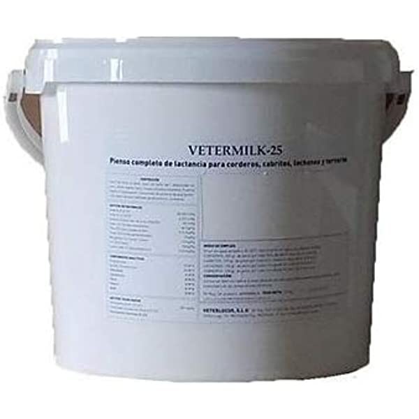 Vetermilk-25 pienso completo de lactancia para corderos , cabritos , lechones y terneros 3,5 kg