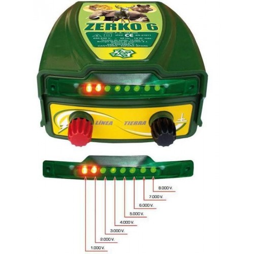 Pastor eléctrico Zerko-red 6 J