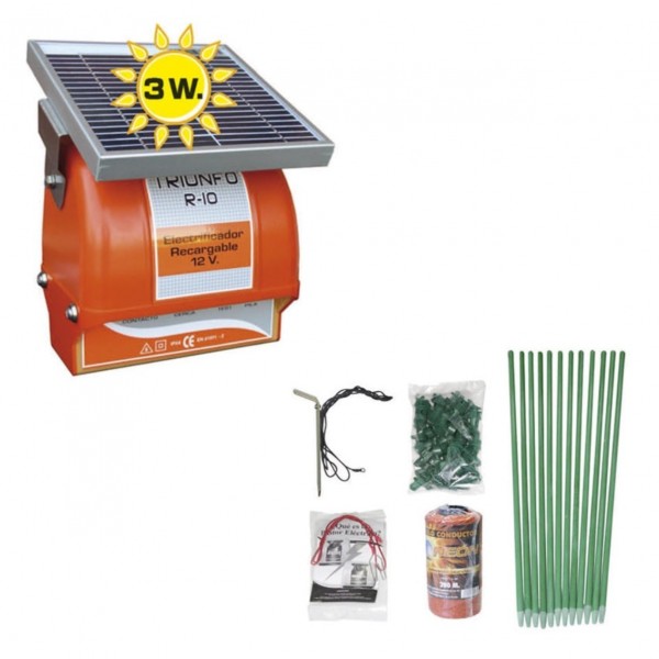 Kit pastorcan solar ideal para control de perros y gatos