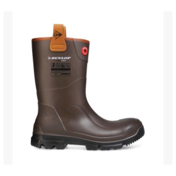 Bota de agua RigPRO dunlop marrón M/caña