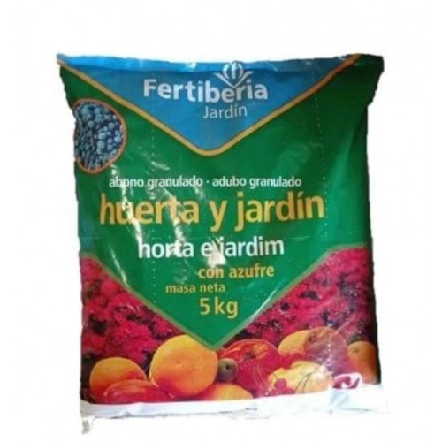 Abono huerta y jardín FERTIBERIA 5 kg