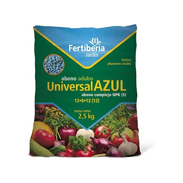 Abono universal azul FERTIBERIA 2.5 kg