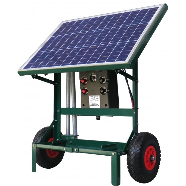Pastor eléctrico ZARPAZO móvil solar 50 W