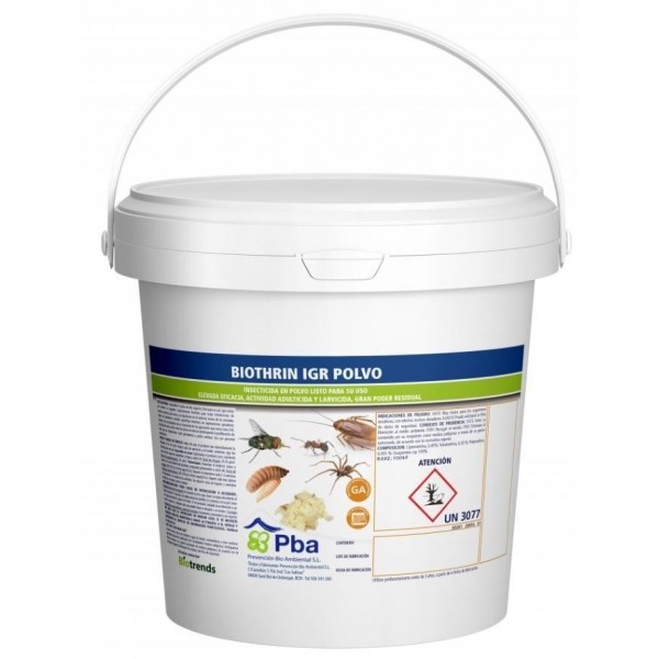 Insecticida ,larvicida ,adultecida BIOTHRIN IGR polvo ¡¡¡ SUPER EFICAZ !!! OFERTA