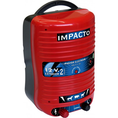 Pastor IMPACTO 12 V batería exterior