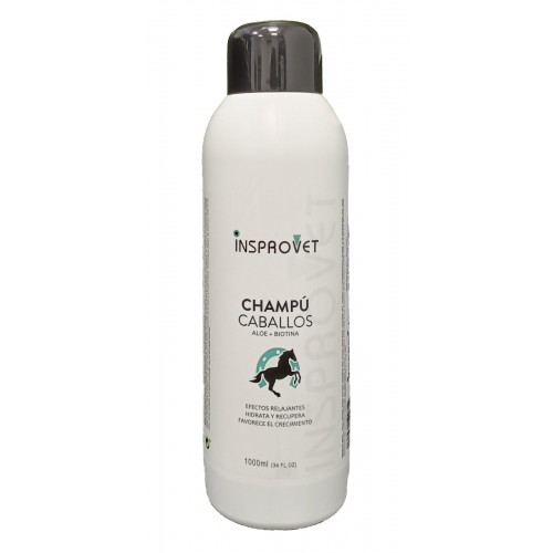Champú para caballos con aloe + biotina
