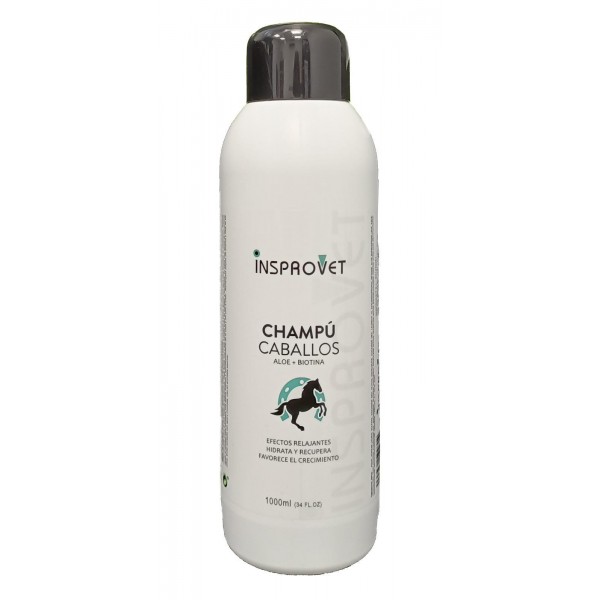 Champú para caballos con aloe + biotina