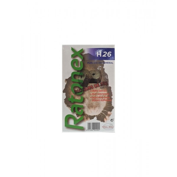 Cebo topos RATONEX H-26 240 gr