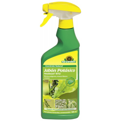 Insecticida natural jabón potásico  NEUDORFF  500 ml