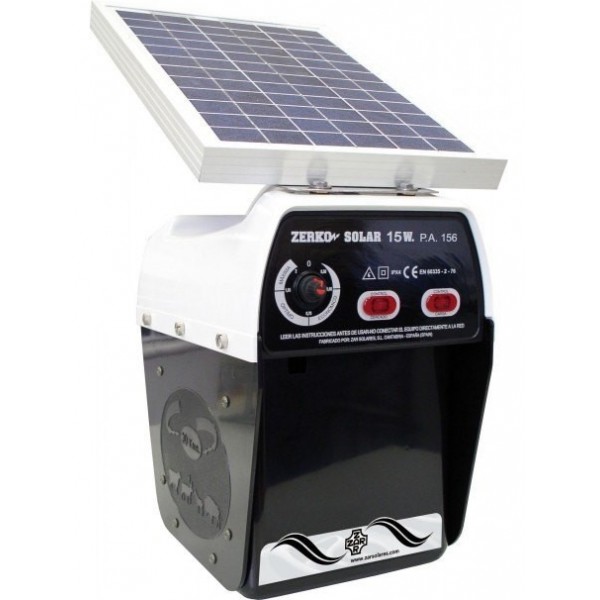 Pastor eléctrico ZERKO SOLAR 15 w