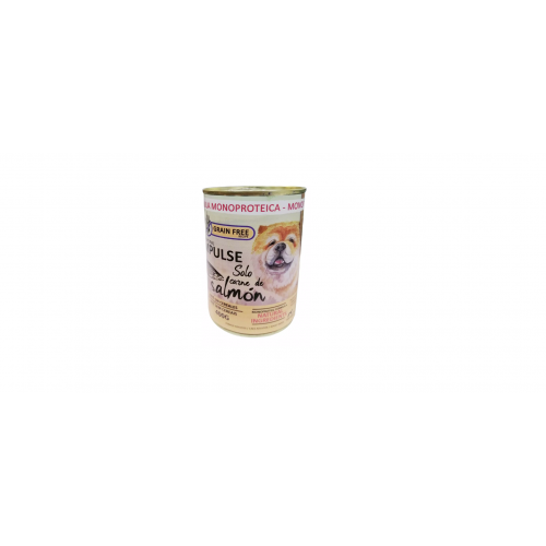 Lata Natural Impulse solo salmón 400g perros