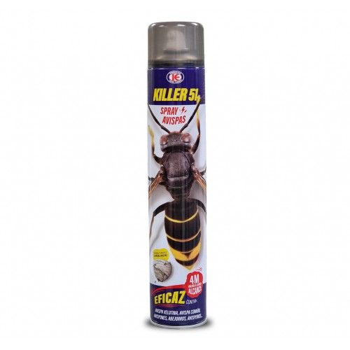 Insecticida avispas fulminante KILLER 51 spray 750 ml especial largo alcance