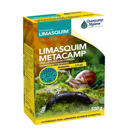 ¡¡¡  PACK 10  antilimacos LIMASQUIN METACAMP 500 gramos cada unidad
