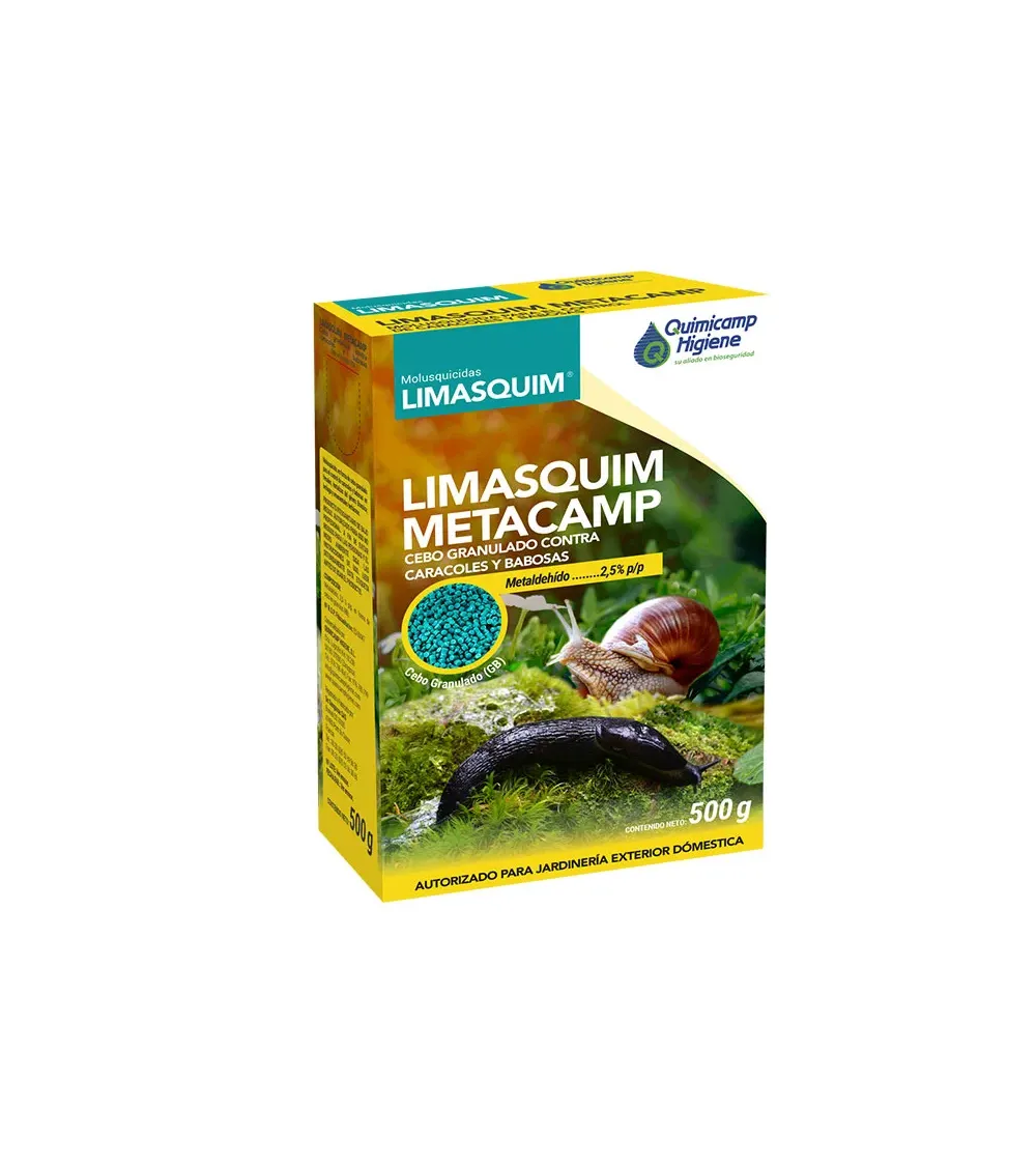¡¡¡  PACK 10  antilimacos LIMASQUIN METACAMP 500 gramos cada unidad