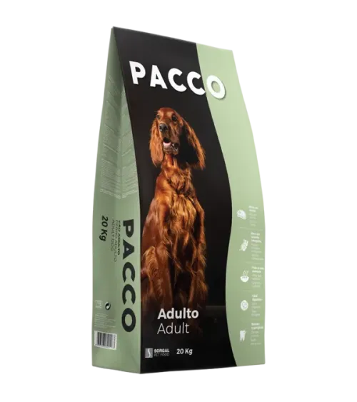 Palet pienso PACCO 39 sacos de 20 kgs ¡¡¡ ENVIO INCLUIDO !!!