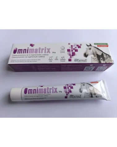 Crema regeneradora cutánea OMNIMATRIX para perros ,gatos y caballos