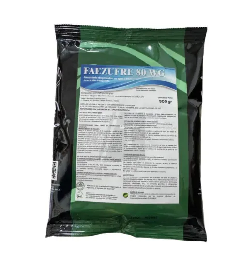 Azufre Mojable 80% WG Faezufre 500g | Protección contra Hongos y Ácaro