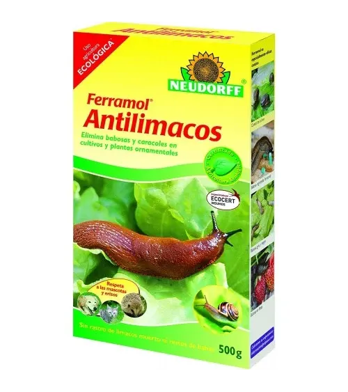 Antilimacos ecológico Ferramol NEUDORFF 500 gr + Guantes de trabajo