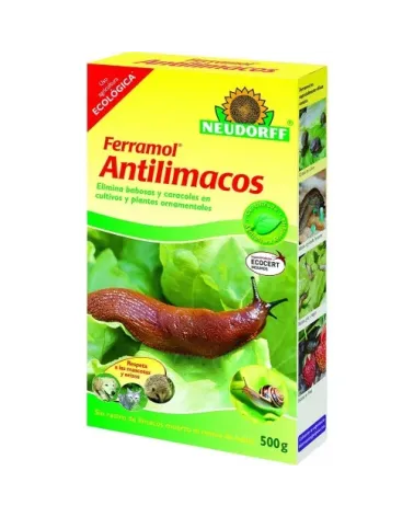 Antilimacos ecológico Ferramol NEUDORFF 500 gr + Guantes de trabajo