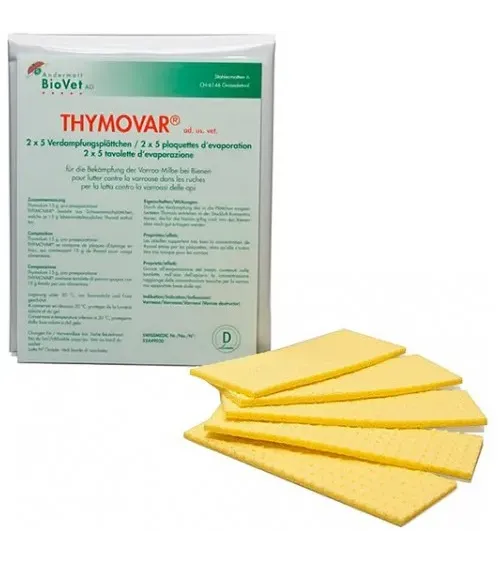 Tratamiento Varroa Thymovar + Atrayente concentrado para avispas y avi