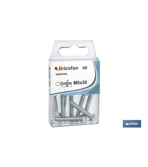 BL 6 UDS. DIN-933 M-5X40 Z