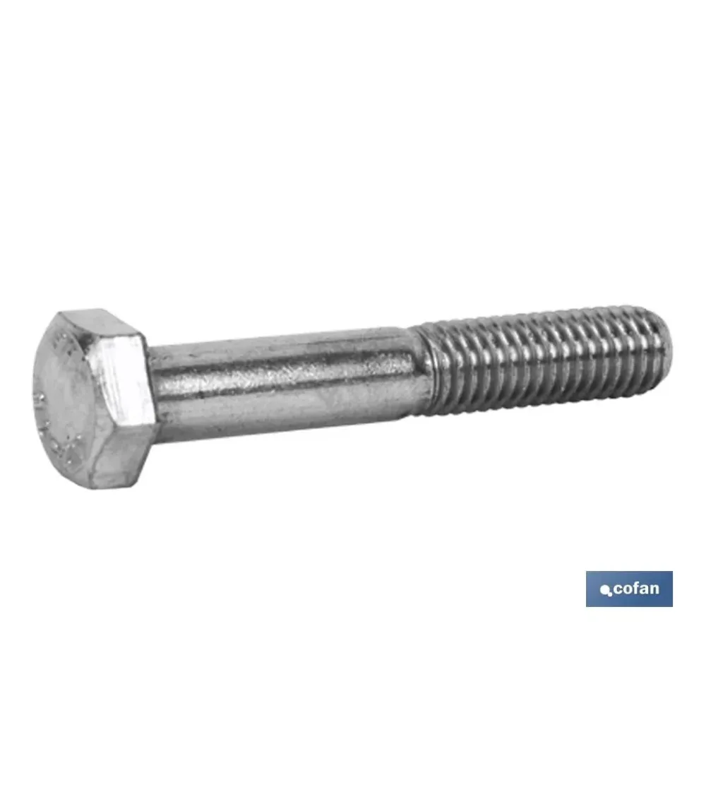 DIN-931 C-8.8 M-6 X 80 Z