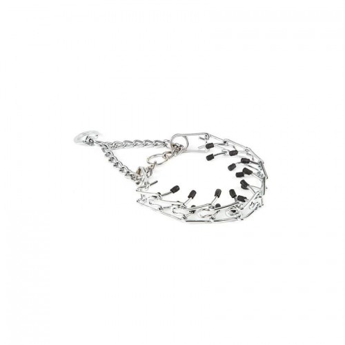 Collar de adiestramiento en acero para perros de hasta 40 kgs, 52x3.20 y hasta 20 kgs 40x2.25mm.