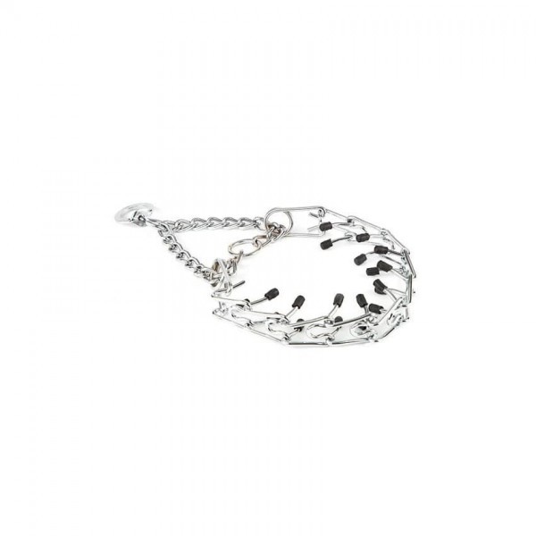 Collar de adiestramiento en acero para perros de hasta 40 kgs, 52x3.20 y hasta 20 kgs 40x2.25mm.
