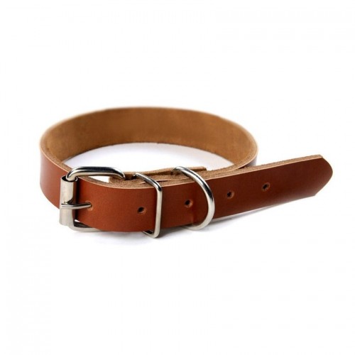 Collar cuero para perro. Medidas desde 50cm,55cm,60cm,65cm y 70 cm.