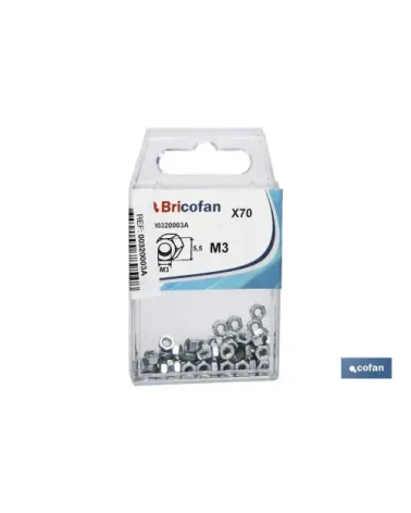 BL 70 UDS. DIN-934 M-3 Z