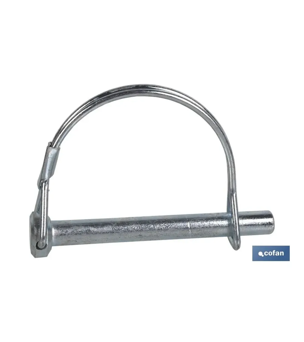 PASADOR ELASTICO CENTRO EJE 6 MM.
