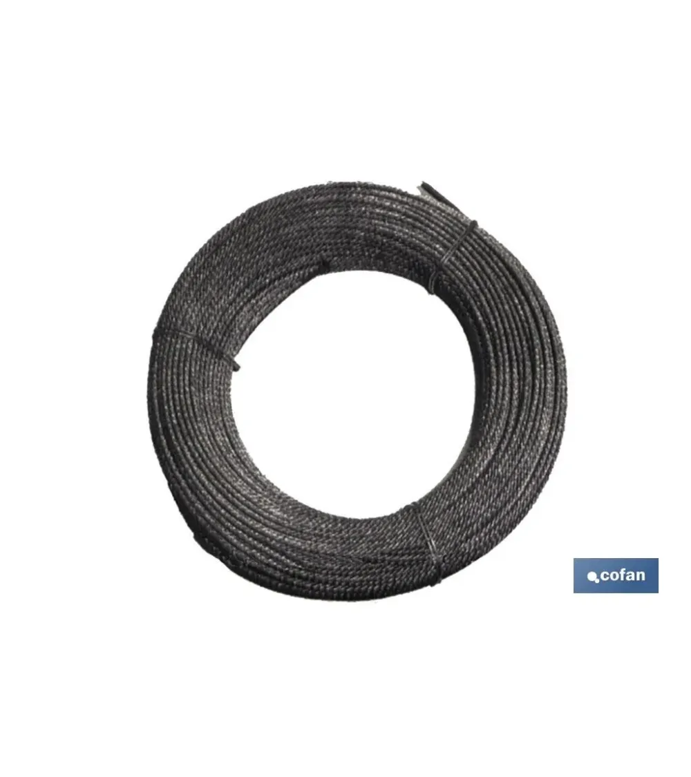 ROLLO CABLE GALVANIZADO 25 MTS. 12MM.