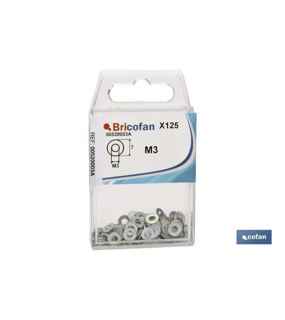 BLÍSTER DE 43 UDS. DIN-125 M-6 ZINC VENTA UNITARIA