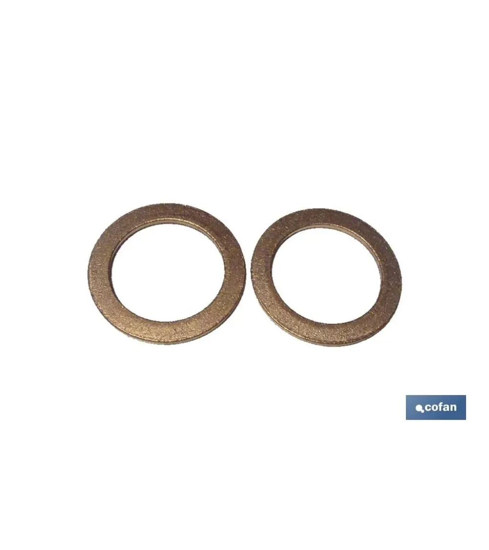 ARANDELA COBRE 4X8X1,5