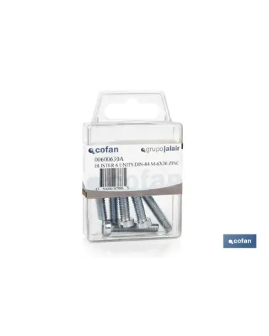 BLÍSTER DE 25 UDS. DIN-84 M-3X20 ZINC VENTA UNITARIA