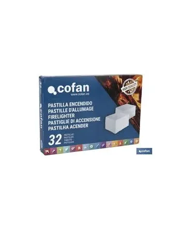 Pastillas de encendido de la marca Fuegonet