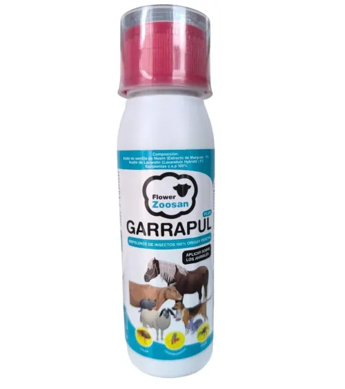 NUEVO desinfectante para gallinas GARRAPUL  PLUS  125 cc