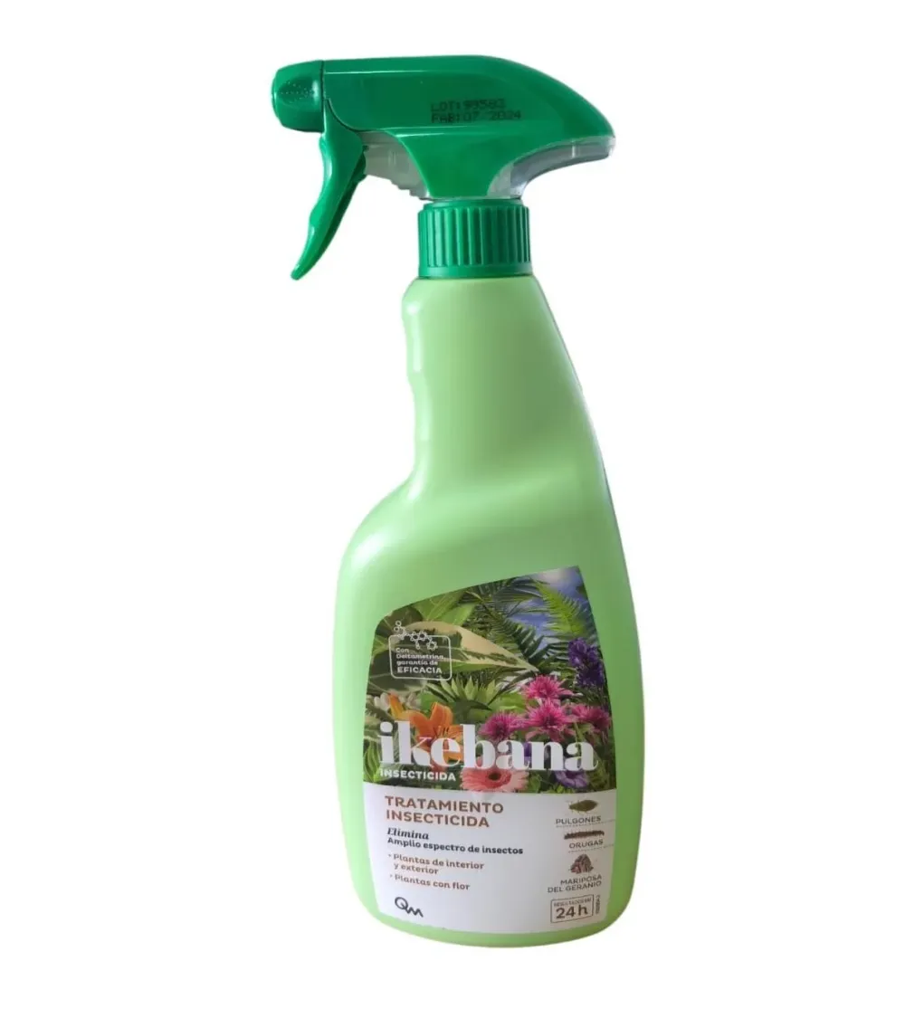 Spray fungicida IKEBANA para plantas de interior y exterior