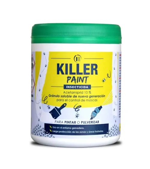Insecticida y mosquicida KILLER PAINT contra moscas para pintar o pulverizar.