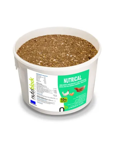 Bloque mineral NUTRICAL 4 kg especial para aves ponedoras ,camperas y broilers