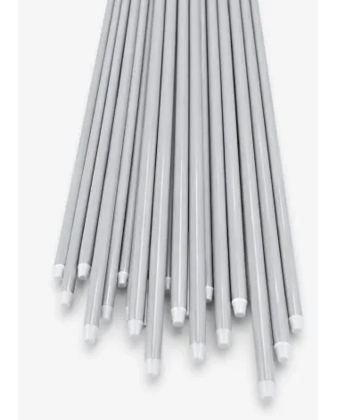 Poste fibra 1.25 m para cercados eléctricos (50 unidades)  aislador incluido 12 mm (50 unidades) ¡¡¡ PORTES GRATIS !!!