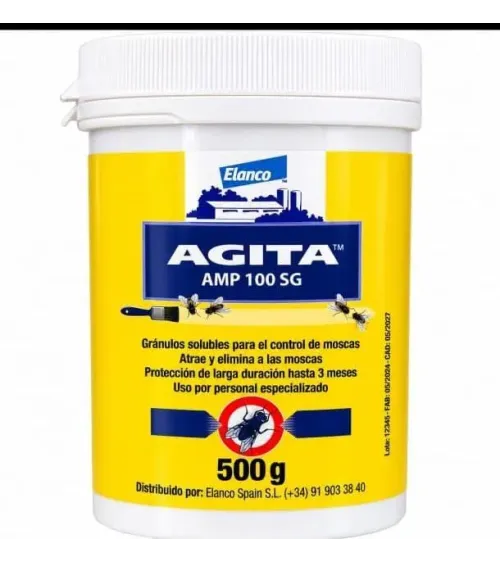 Insecticida  AGITA AMP 100 SG 500 gr ¡¡¡ PORTES GRATIS !!!