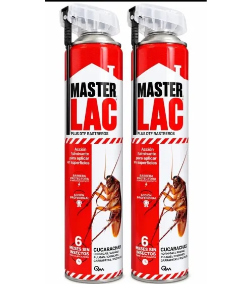 Insecticida  MASTERLAC PLUS DTF rastreros 750 ml ¡¡¡ GRAN EFICACIA !!!
