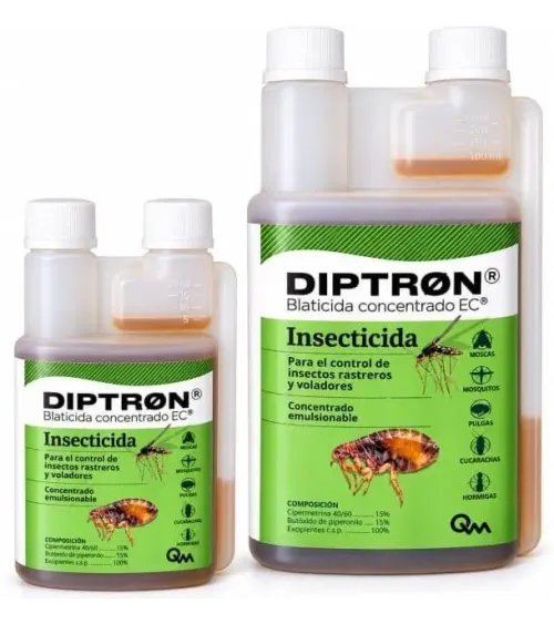 Blaticida insecticida concentrado QM control insectos voladores y rastreros